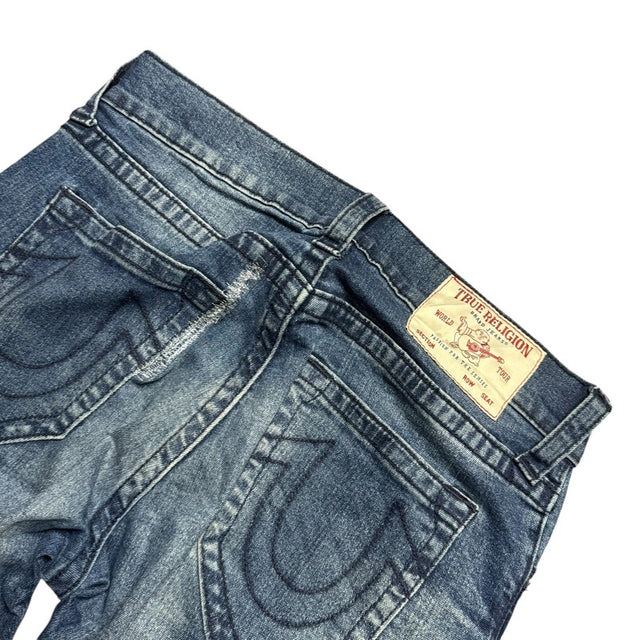 true religion straight leg unisex jeans (w31)