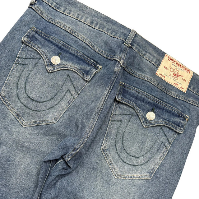 True Religion baggy/straight leg unisex Jeans(w36)