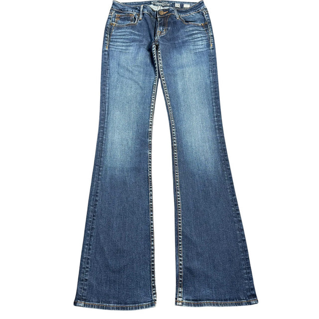 Miss me Flared/Bootcut Low waist designer women jeans(w28)