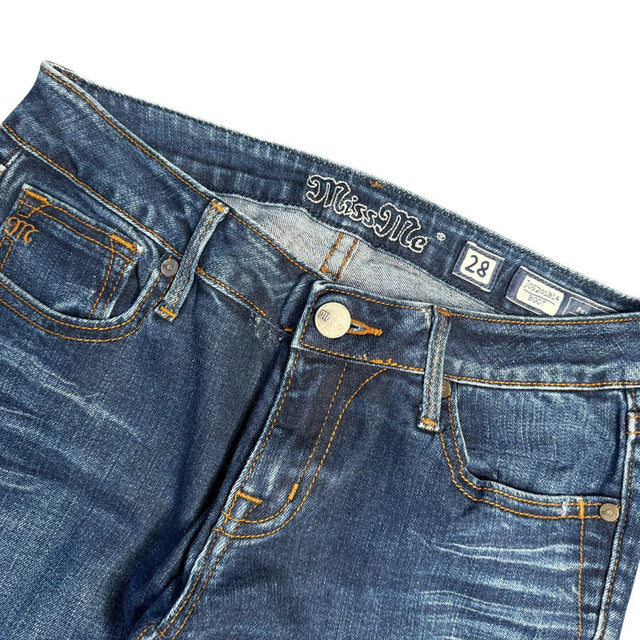 Miss me Flared/Bootcut Low waist designer women jeans(w28)