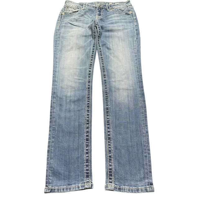 Miss me low waist slim designer women jeans(w28)