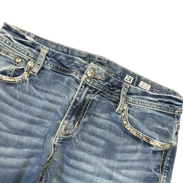 Miss me slim low waist women designer jeans(w28)