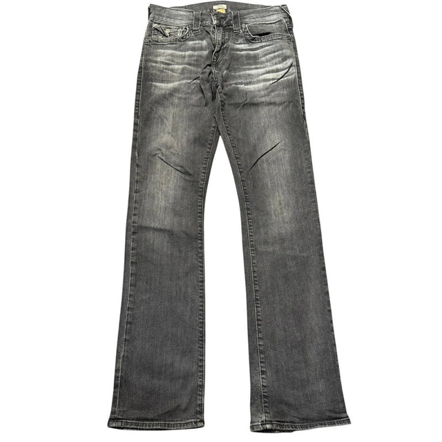 True Religion straight leg women designer jeans(w30)