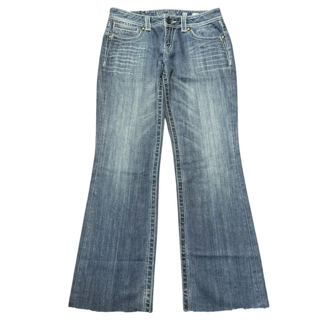 Miss me flared/bootcut mid rise women designer jeans(w31)