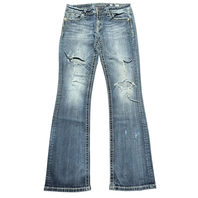 Miss me flared/bootcut mid Rise women designer jeans(w29)