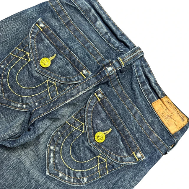 True Religion flared/bootcut low waist women Designer jeans(w25)