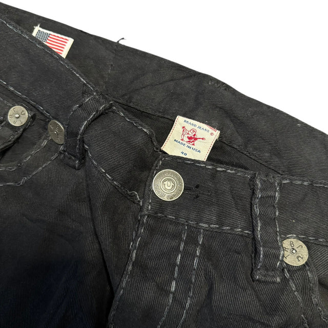 True Religion baggy/straight leg unisex designer jeans(w40)