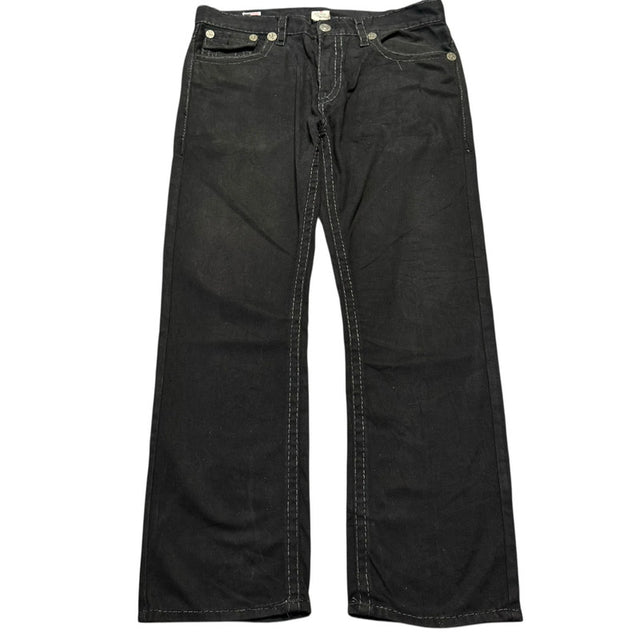 True Religion baggy/straight leg unisex designer jeans(w40)
