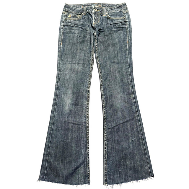 Miss me flared/bootcut low waist women designer Jeans(w30)