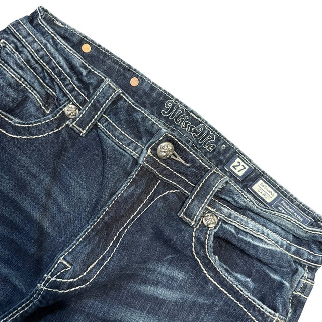 Miss me boyfriend capri low waist women designer jeans(w27)