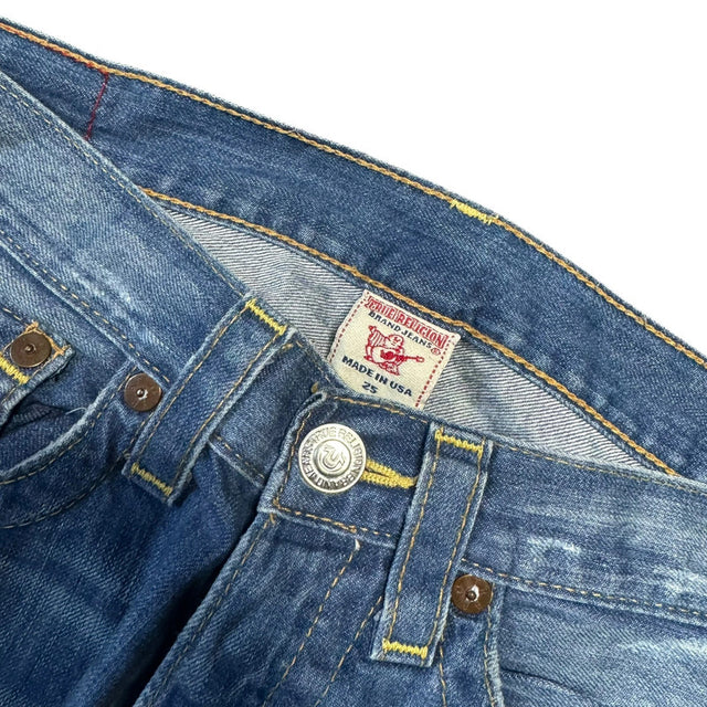 True Religion Straight leg women designer jeans(w25)