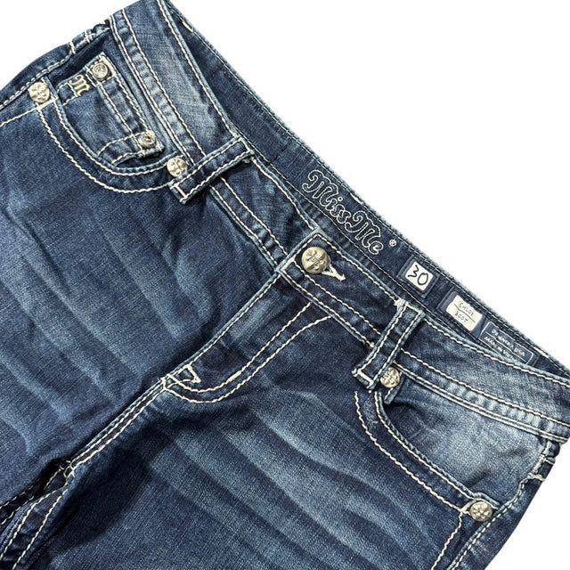 Miss me flared/bootcut mid waist women designer jeans(w30)