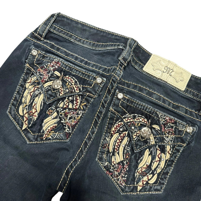 Miss me low waist women designer skinny jeans(w26)