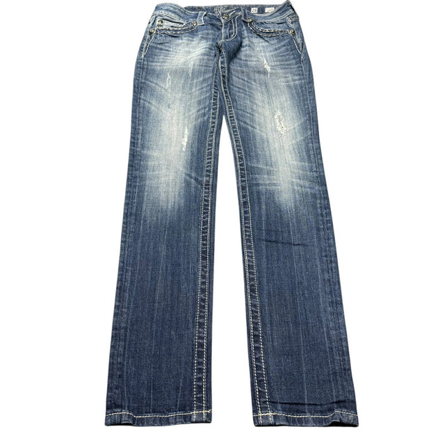 Miss me low waist women designer skinny jeans(w28)