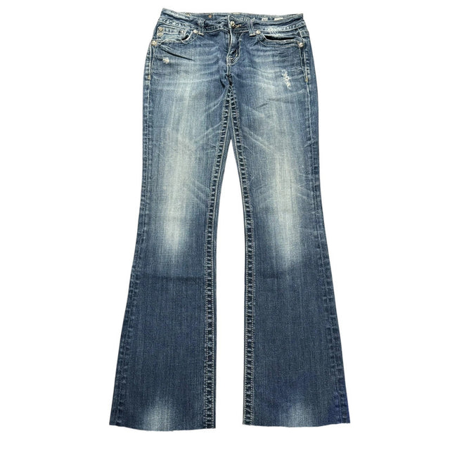 Miss me flared/Bootcut low waist women designer jeans(w30)
