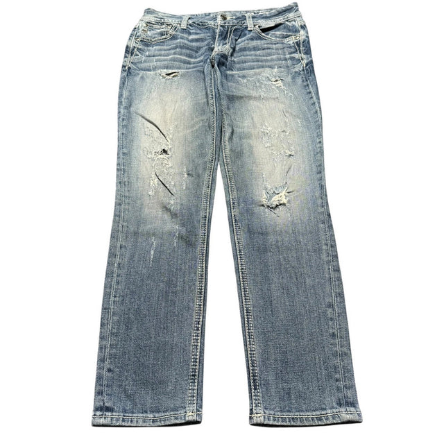 Miss me mid Rise ankle skinny women designer jeans(w27)