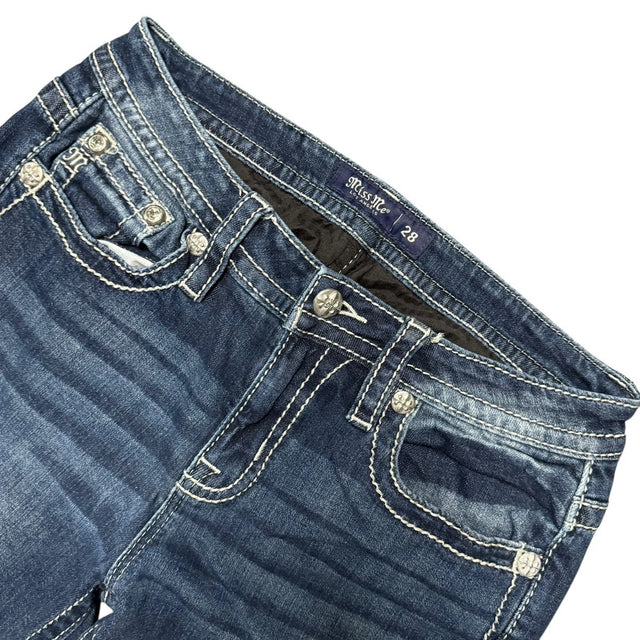 Miss me flared/bootcut women designer jeans(w28)