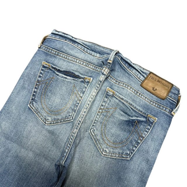 True Religion flared/bootcut designer mid waist jeans(w31)
