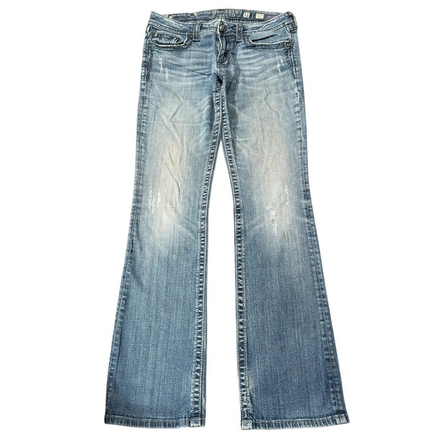 Miss me flared/bootcut low waist women designer jeans(w31)