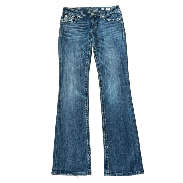 Miss me flared/bootcut low waist women designer Jeans(w28)
