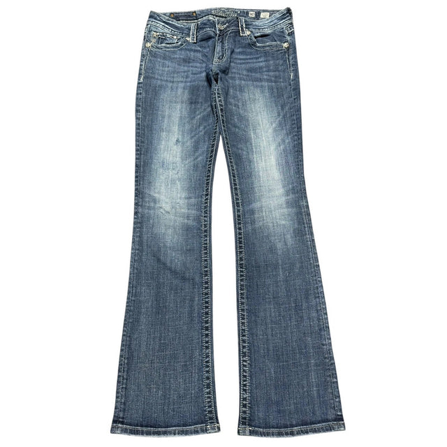 Miss me flared/bootcut low waist women designer jeans(w30)