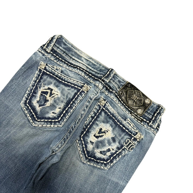 Miss me low waist women designer skinny jeans(w27)