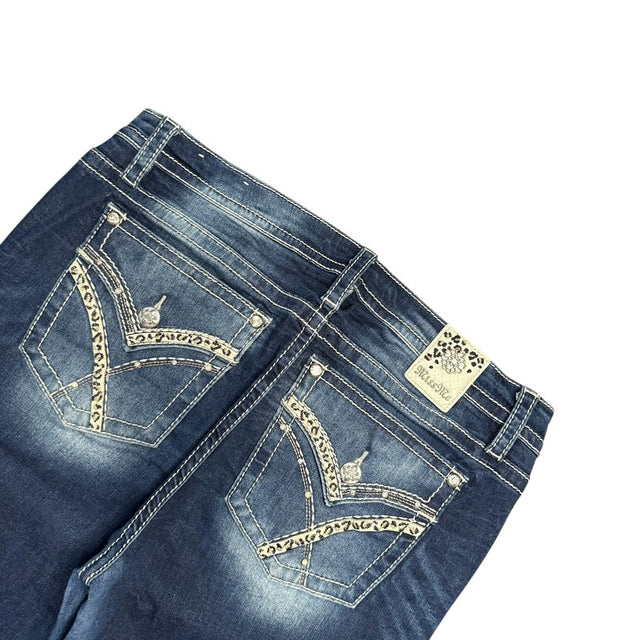 Miss me flared/bootcut mid Rise women designer jeans(w34)