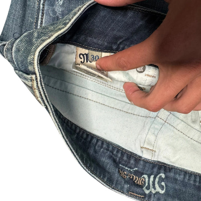 Miss me flared/bootcut low waist women designer jeans(w30)