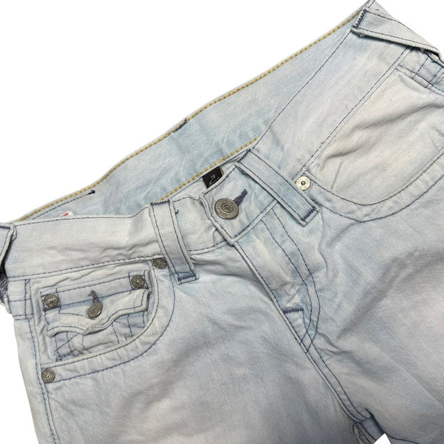 True Religion straight leg low waist women designer jeans(w28)
