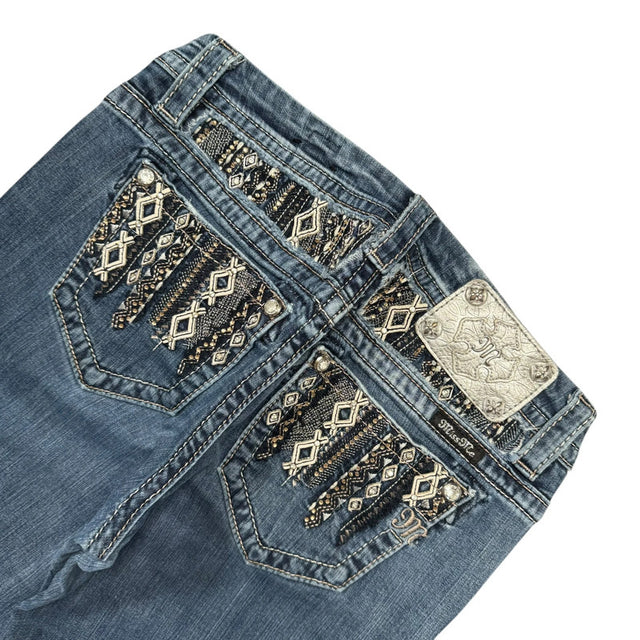 Miss me flared/bootcut low waist women designer jeans(w26)