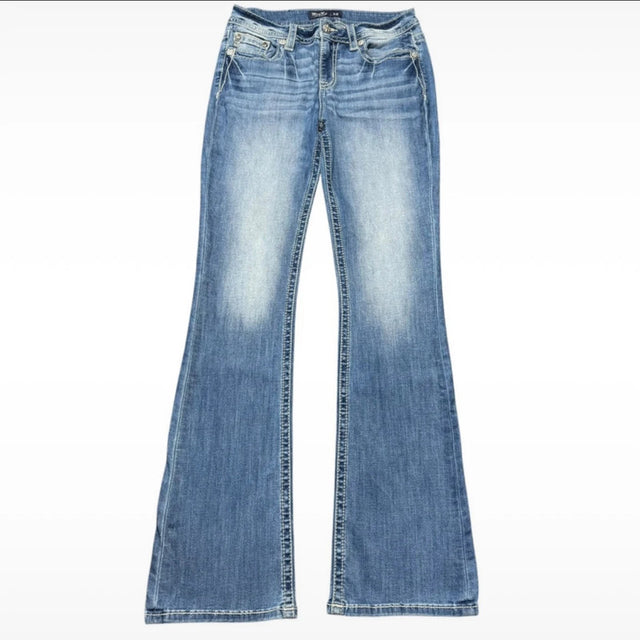 Miss me bootcut low waist women designer jeans(w29)