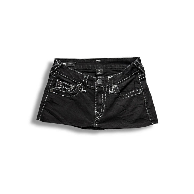 True Religion mini women designer jeans skirt(w25)