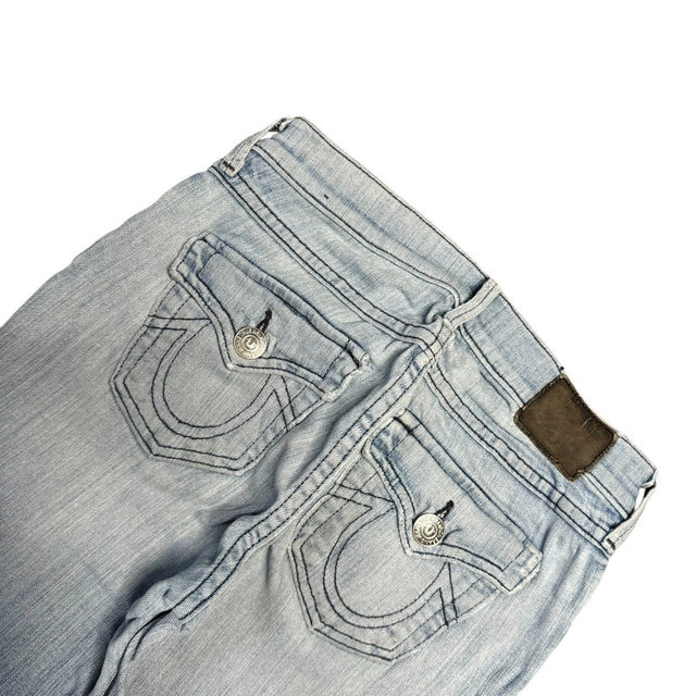 True religion flared/bootcut low waisg women designer jeans(w25)