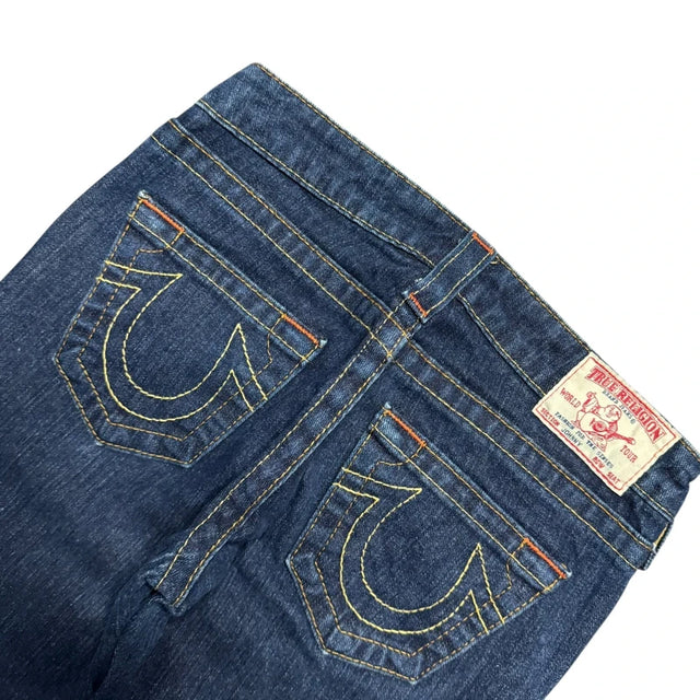 True Religion Straight leg low waist women designer jeans(w25)