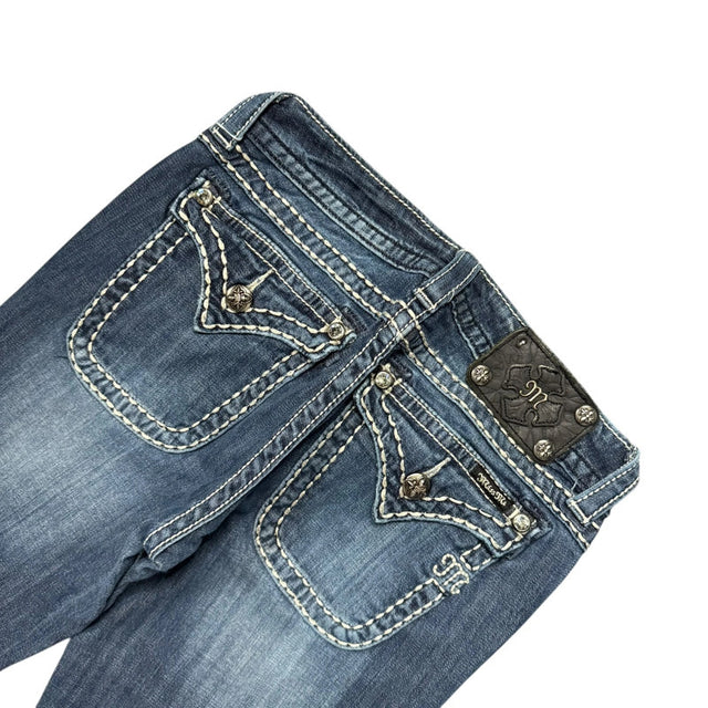 Miss me flared/bootcut low waist Women Designer jeans (w28)