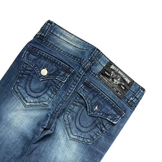 True Religion Straight leg low waist Women Designer jeans(w27)
