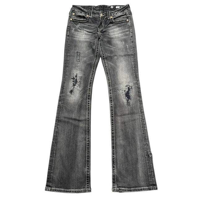 Miss me flared/bootcut low waist women designer jeans(w29)