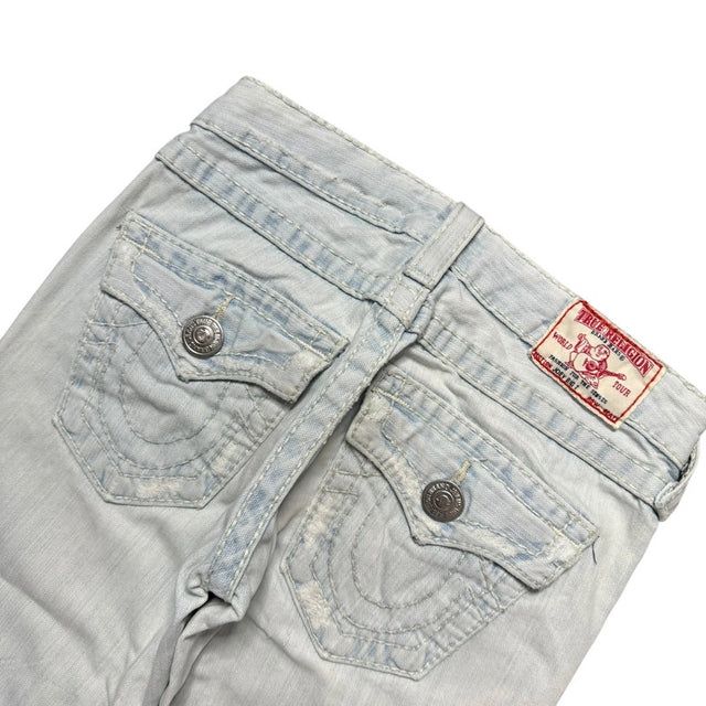 True Religion flared/bootcut low waist women designer jeans(w24)