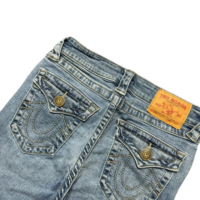 True Religion bootcut women designer jeans(w25)