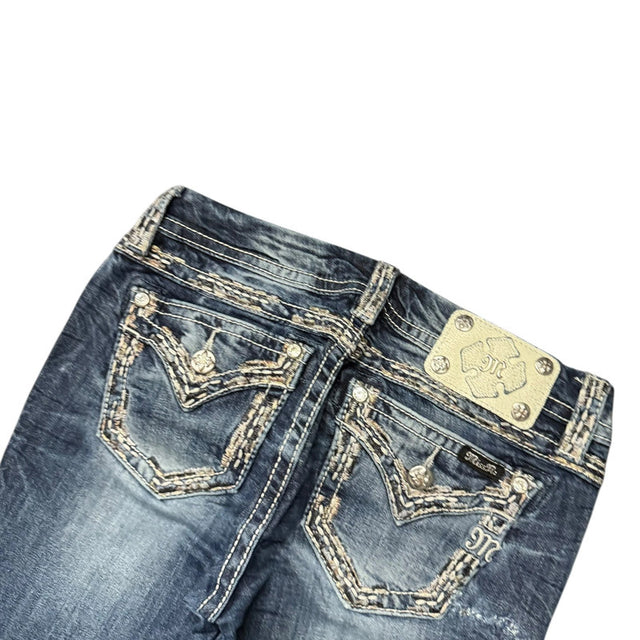 Miss me flared/bootcut low waist women designer jeans(w27)