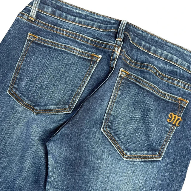 Miss me Flared/Bootcut Low waist designer women jeans(w28)