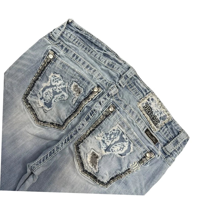 Miss me slim fit low waist women designer jeans(w31)