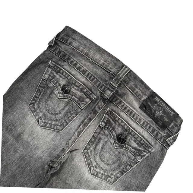 True Religion flared/bootcut low waist women designer jeans(w23)