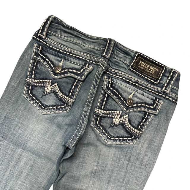 Miss me flared/bootcut low waist Women Designer jeans(w29)