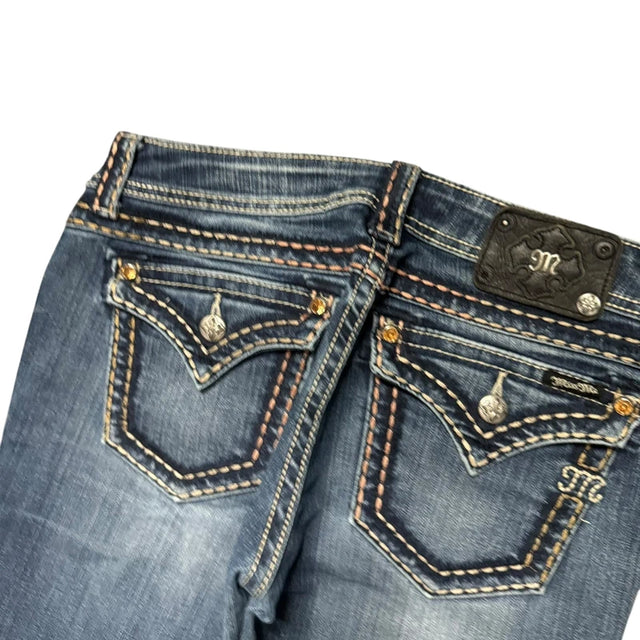 Miss me flared/bootcut low waist Women Designer jeans(w30)