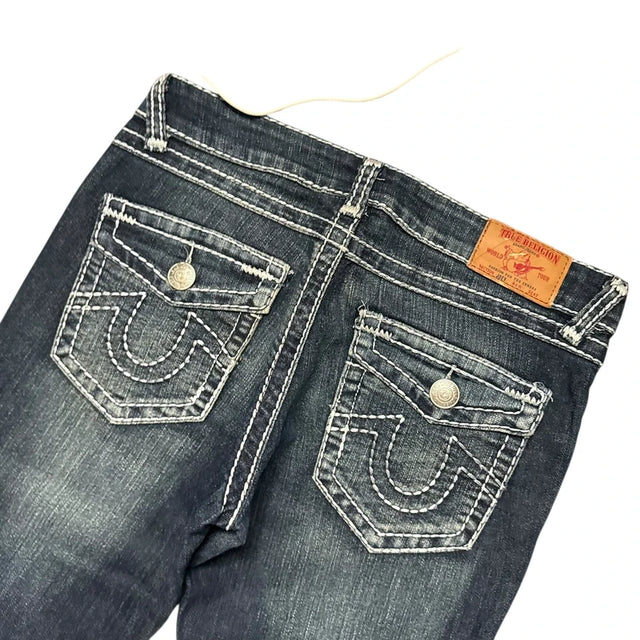 True Religion flared/bootcut low waist Women Designer jeans(w29)
