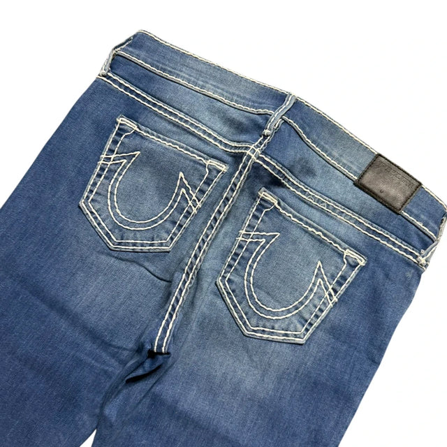 True Religion flared/Bootcut low waist women designer Jeans(w29)