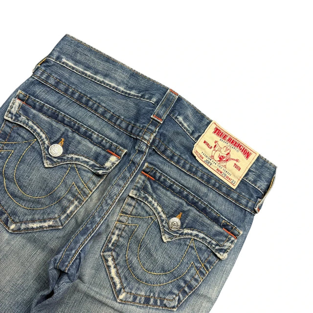 True Religion flared/bootcut low waist women designer jeans(w29