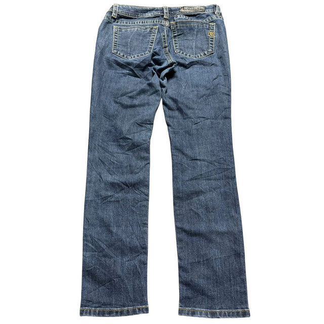 miss me straight leg women designer unisex jeans (w28)