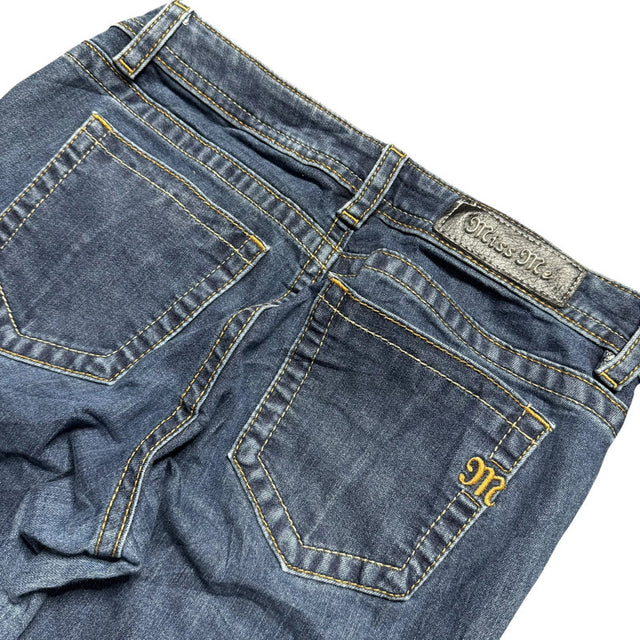miss me straight leg women designer unisex jeans (w28)
